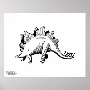 Stegosaurus Poster