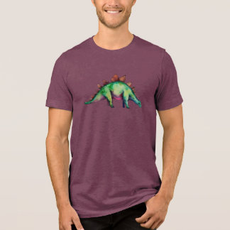 Stegosaurus Resurgence: Unisex T-Shirt Tri-Blend Shirt