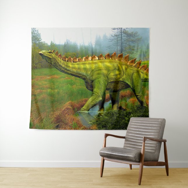 Stegosaurus  tapestry (In Situ (Horizontal))