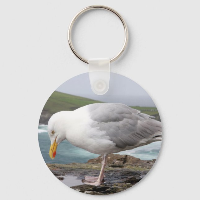 stehende Moewe Keychain (Front)