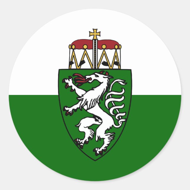 Steiermark, Austria Classic Round Sticker (Front)
