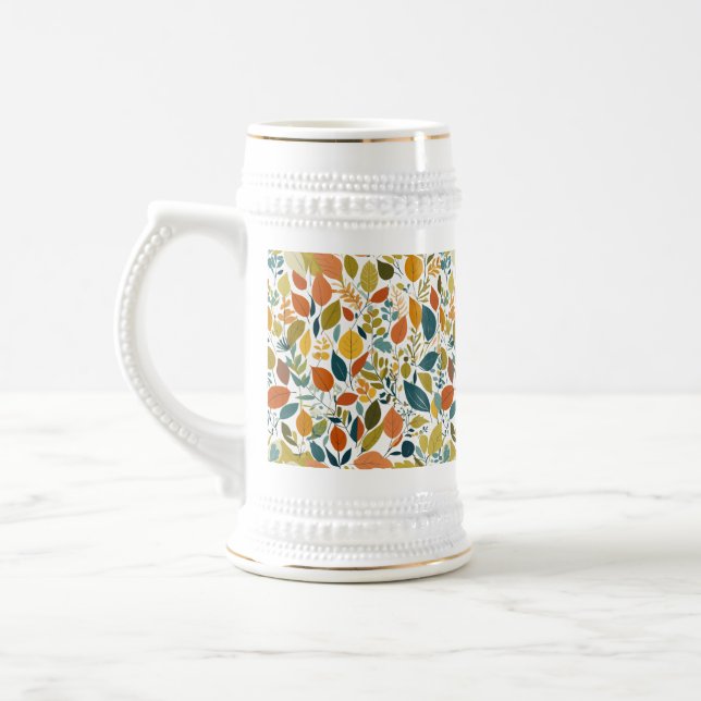 Stein 22 oz - Leaves and Nature Patterns (Left)