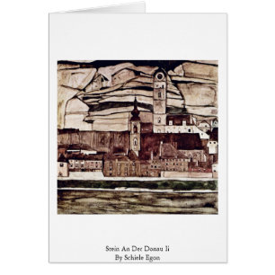 Stein An Der Donau Ii By Schiele Egon