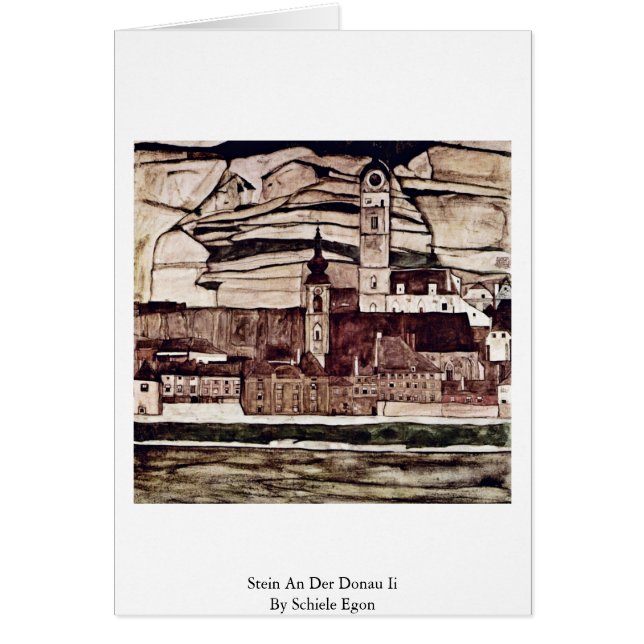 Stein An Der Donau Ii By Schiele Egon (Front)