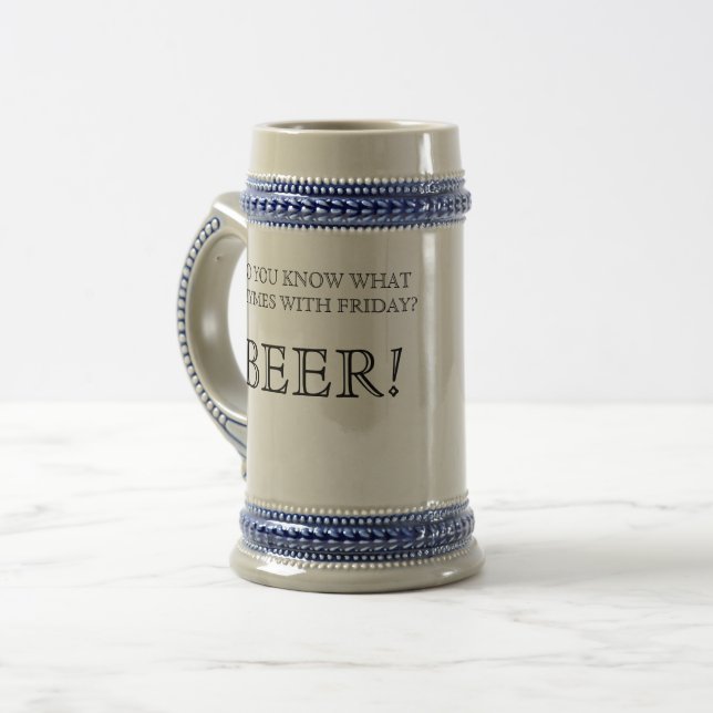 Stein, Beer Stein (Front Left)