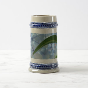 Stein Blue Floral Hydrangea Flowers Steins