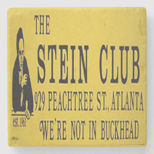 Stein Club, Midtown Atlanta Marble Stone Coaster