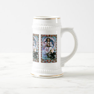 Stein: Mucha - Slavia - Secession Beer Stein