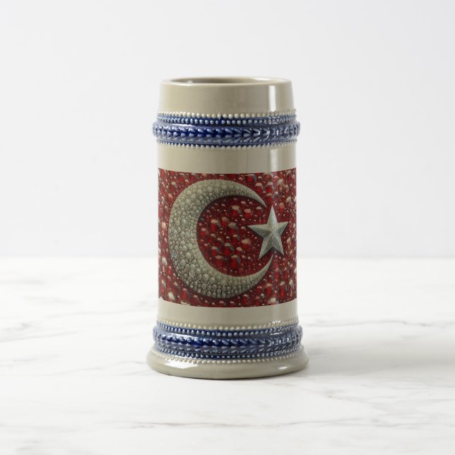 Stein Mug avec des couleurs turques Design (Centre)