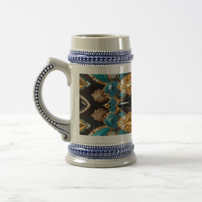 Stein Mug with Bahamas Colours Design (Left)