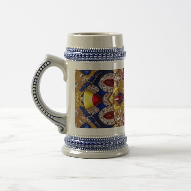 Stein Mug with Colombia Colours Design (Left)