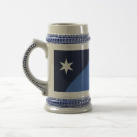 Stein Mug with Flag of Columbia, South Carolina