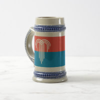 Stein Mug with Flag of Kansas City, Missouri