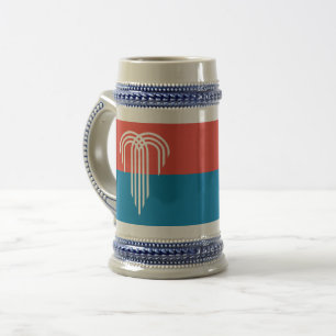 Stein Mug with Flag of Kansas City, Missouri