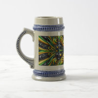 Stein Mug with Jamaican Colours Design