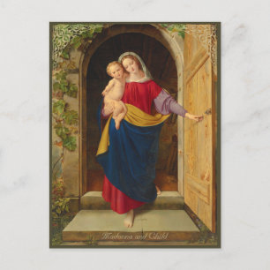 Steinbrück Madonna in the workshop door CC1217 Postcard