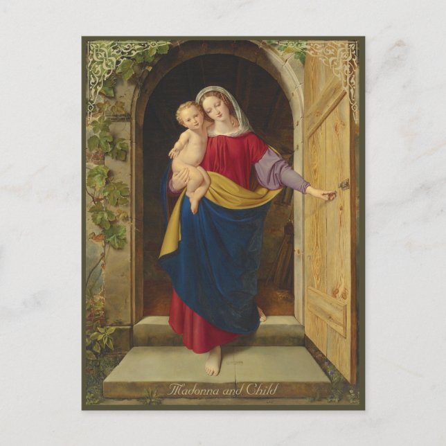 Steinbrück Madonna in the workshop door CC1217 Postcard (Front)