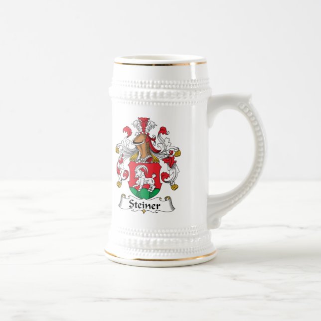 Steiner Family Crest Beer Stein (Right)