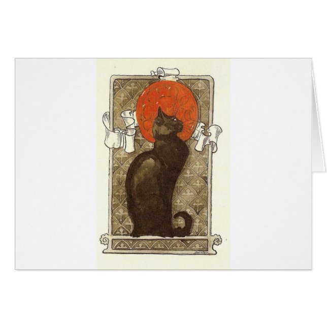 Steinlein's Cat - Art Nouveau (Devant horizontal)