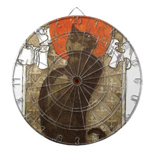 Steinlein's Cat - Art Nouveau Dartboard