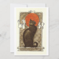 Steinlein's Cat - Art Nouveau