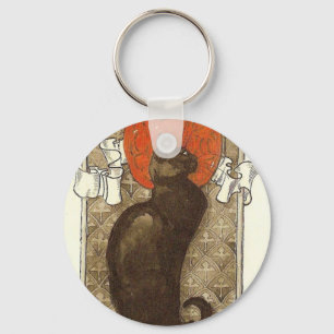 Steinlein's Cat - Art Nouveau Keychain