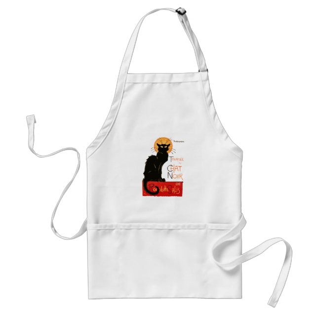 Steinlen Black Cat Classic French Artwork  Standard Apron (Front)