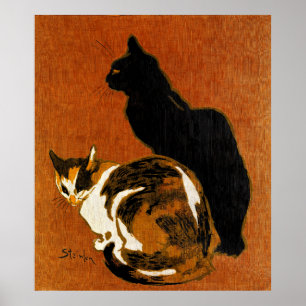 Steinlen Cats Poster