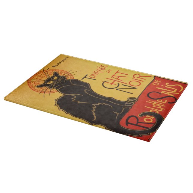 Steinlen: Chat Noir Cutting Board (Corner)