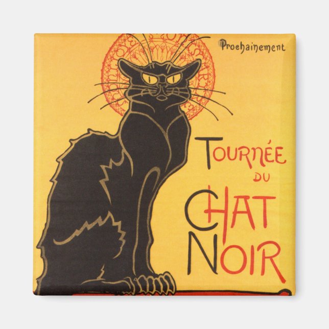 Steinlen: Chat Noir Magnet (Front)