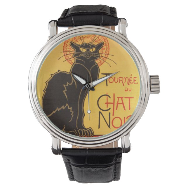 Steinlen: Chat Noir Watch (Front)