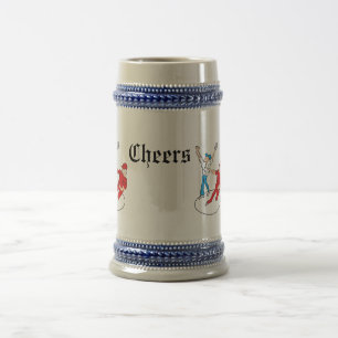 Steins Frosted Beer Mug: Cheers