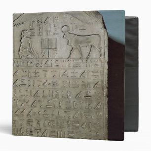 Stela commemorating the burial of the Apis Binder