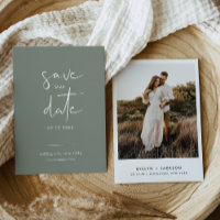 STELLA Boho Sage Photo Save The Date