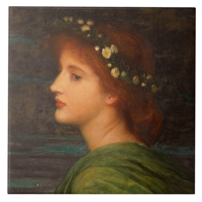 Stella (by Frank Dicksee) Tile (Front)