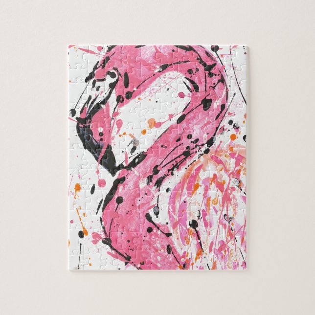 Stella Flamingo Jigsaw Puzzle (Vertical)