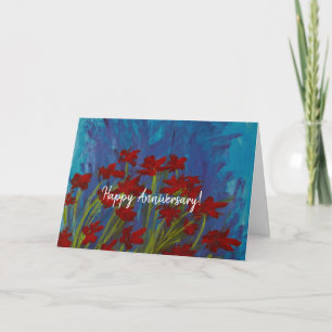 Stella Happy Anniversary Blank Card