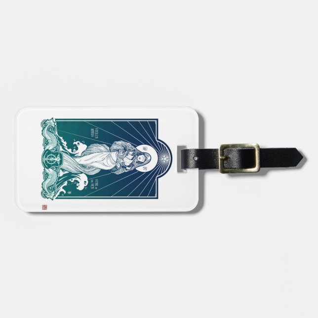 Stella Maris Luggage Tag (Front Horizontal)