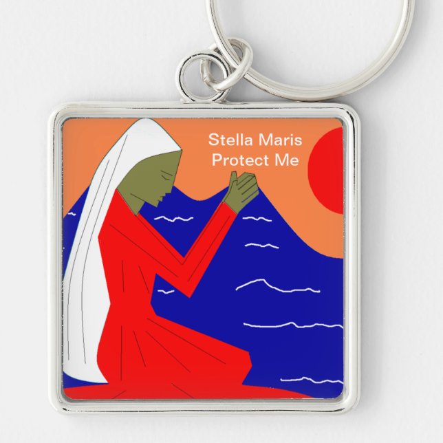 Stella Maris Protect Me Keychain (Front)
