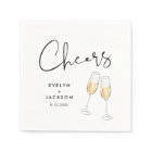 STELLA Minimalist Wedding Cheers Cocktail