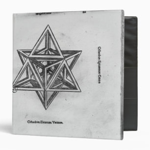 Stella octangula, from 'De Divina Proportione' Binder