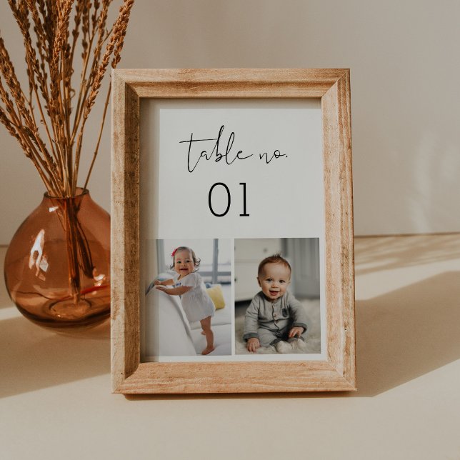 STELLA Photos d'Enfance Numéro de tableau Carte 5x (Créateur téléchargé)