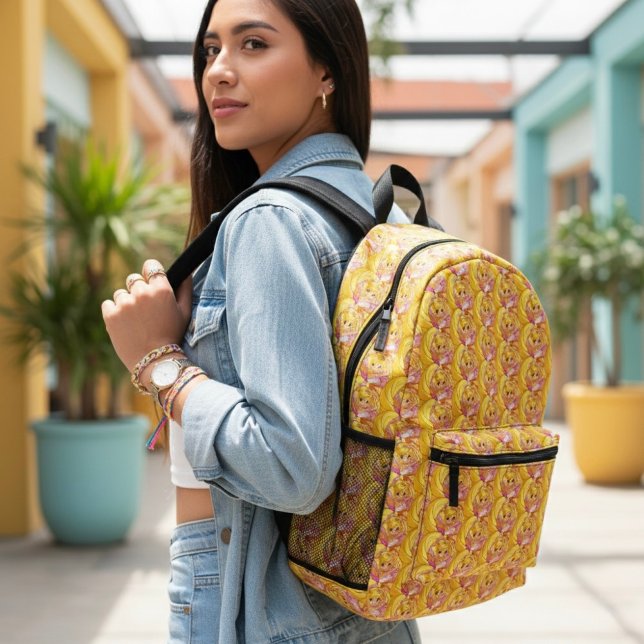 Stella Printed Backpack (Creator Uploaded)