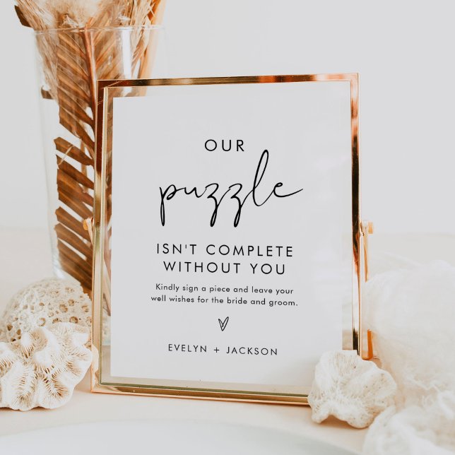 STELLA Puzzle Wedding Guest Book Sign (Creator Uploaded)