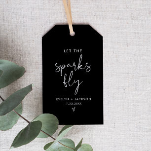 STELLA Sparkler Send Off, Let Sparks Fly Card Gift Tags