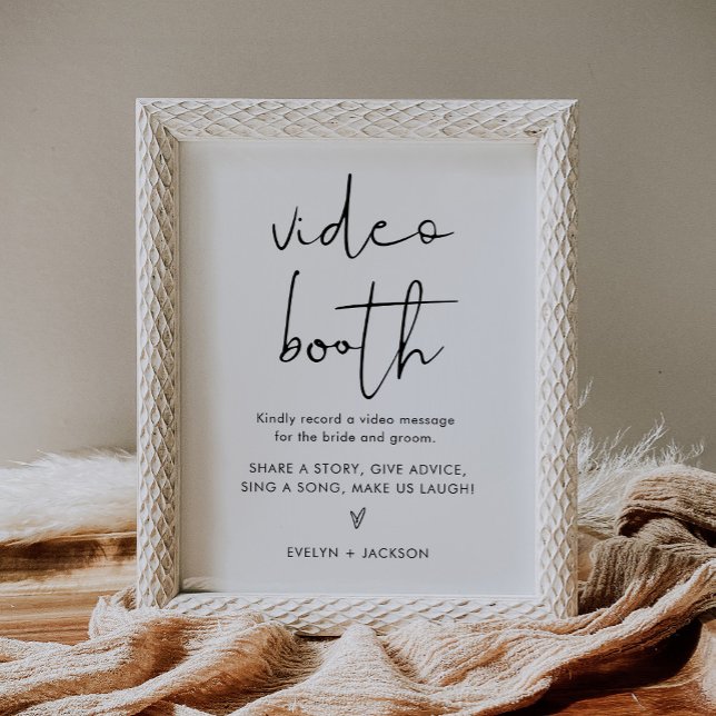 STELLA Video Booth Wedding Sign (Creator Uploaded)