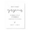 STELLA Wedding Ladies Bathroom Basket Goodies Sign