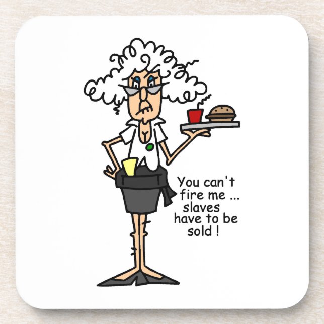 Stella With Attitude Humour Coaster (Front)