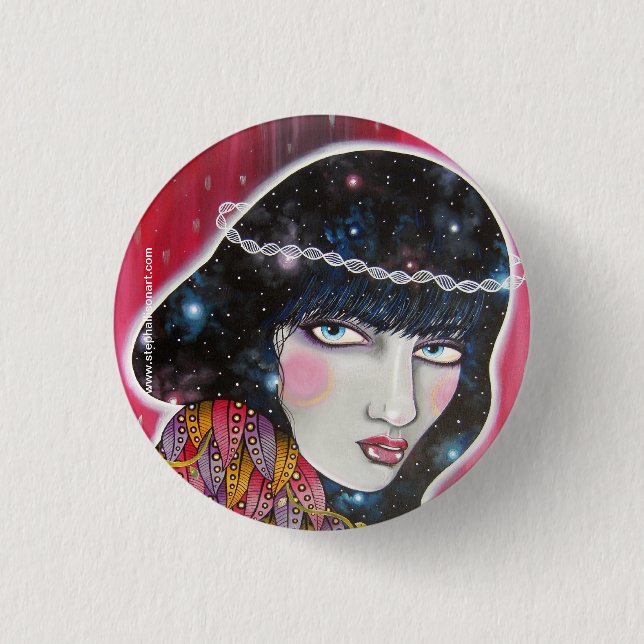 Stellar 1 Inch Round Button (Front)