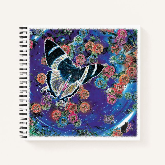 Stellar Blooms  Notebook (Front)